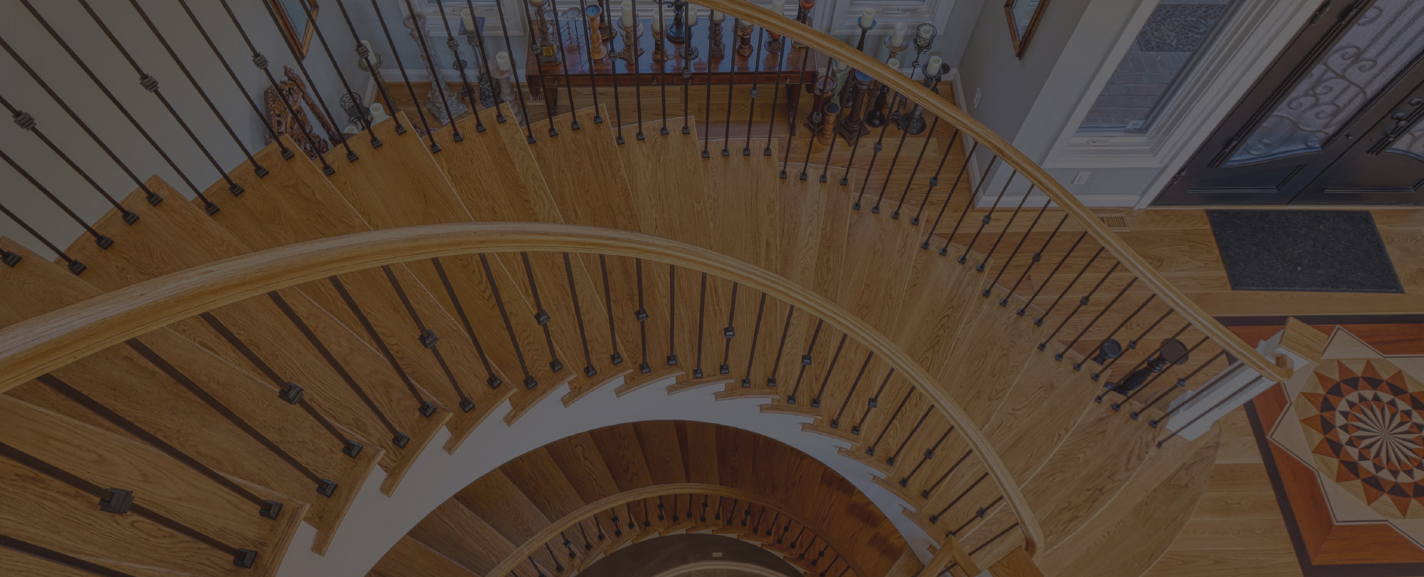 curved-stair-railing-replacement